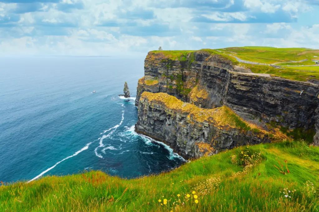 Der berühmte Ort in der Grafschaft Clare in Irland