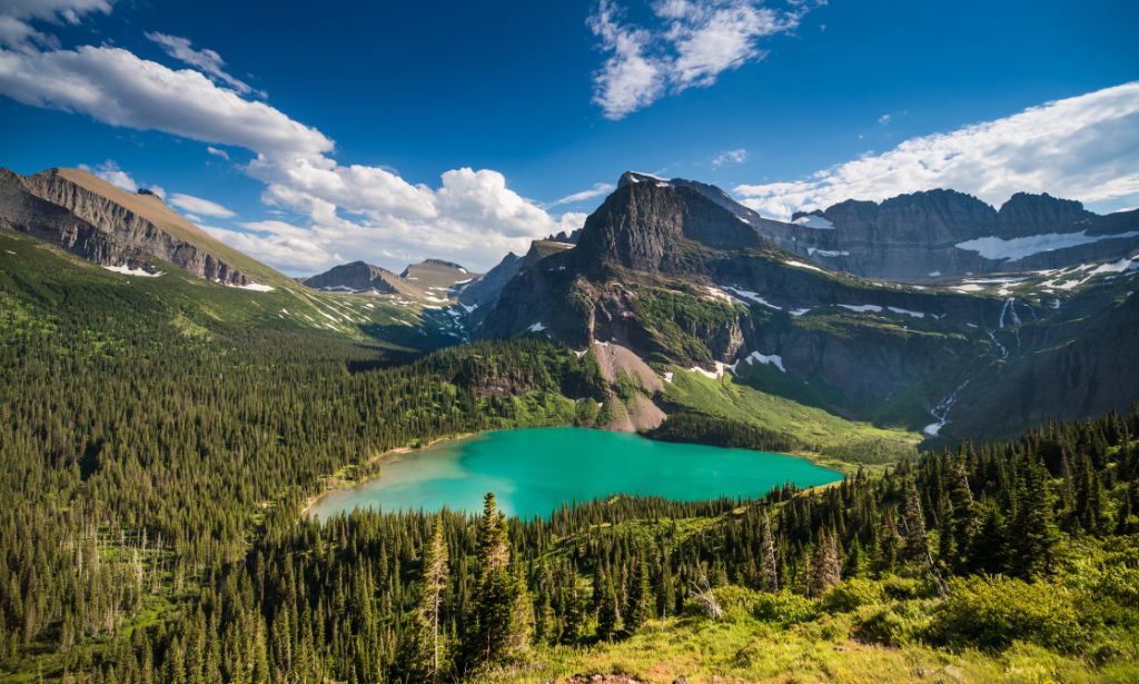 Grinnell Lake im Glacier National Park