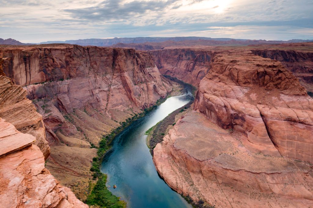 Früher Morgen entlang des Rio Grande